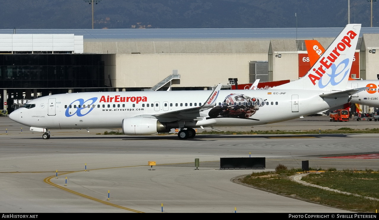 Aircraft Photo of EC-JNF | Boeing 737-85P | Air Europa | AirHistory.net #409517