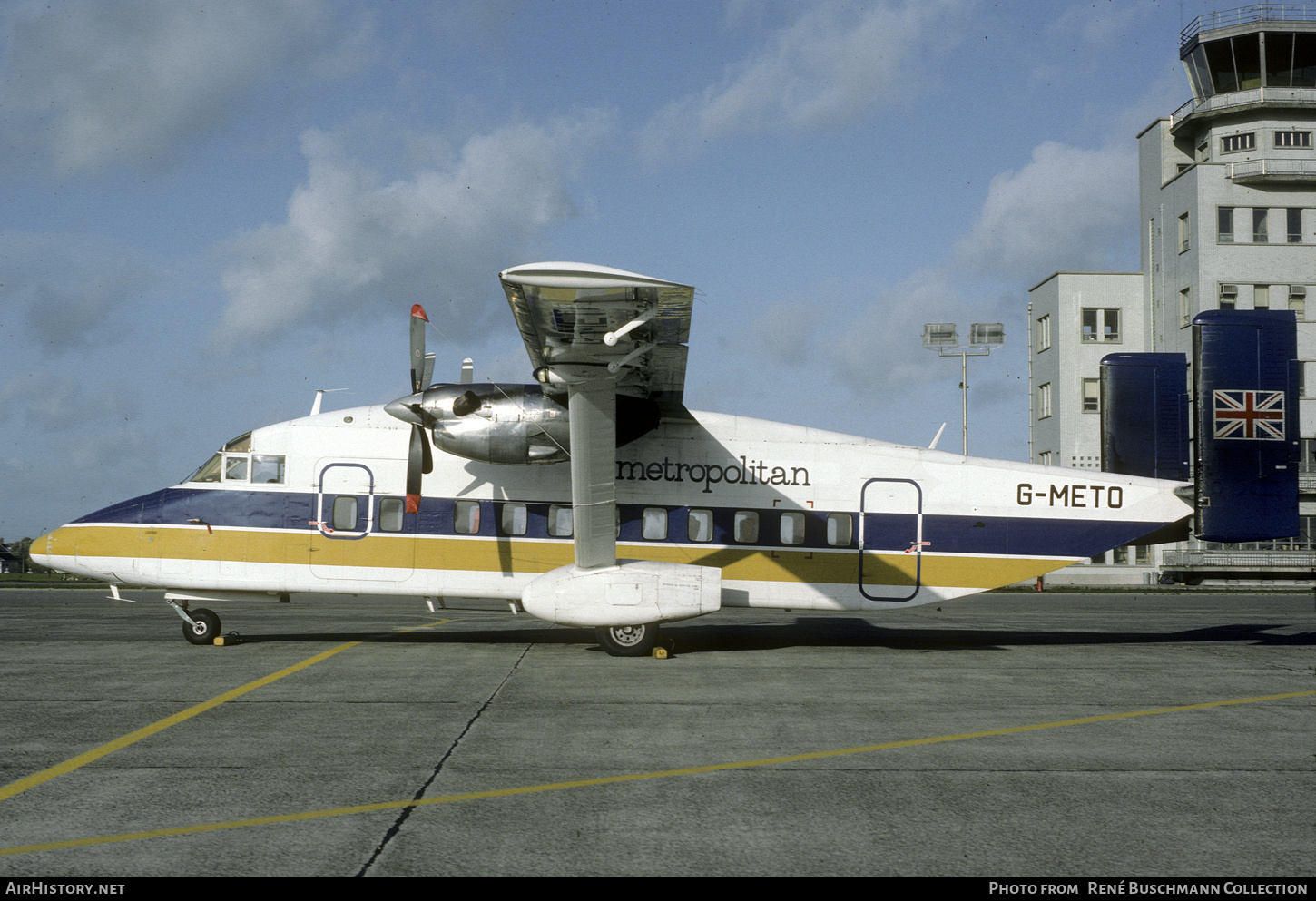 Aircraft Photo of G-METO | Short 330-100 | Metropolitan Airways | AirHistory.net #409532