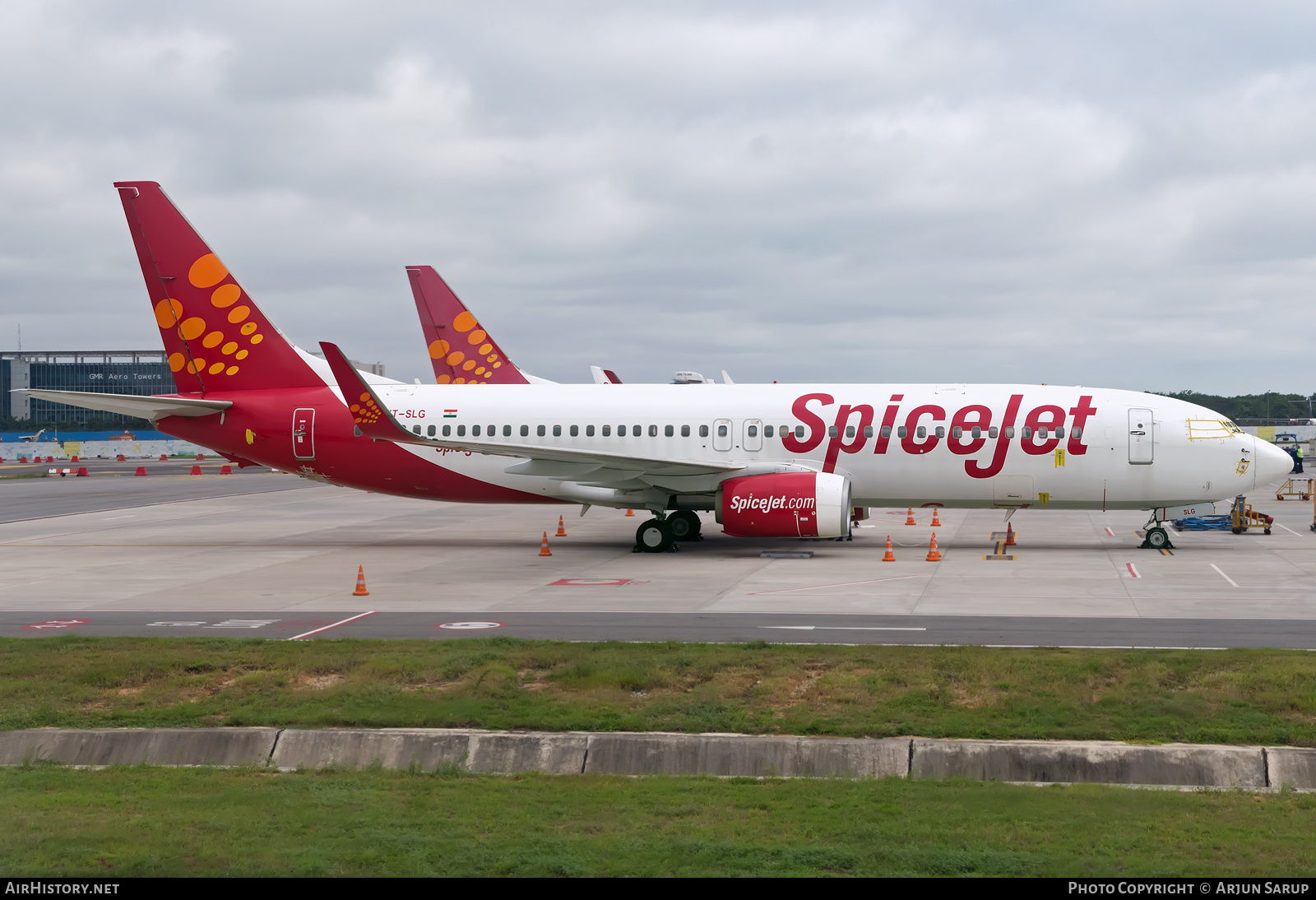 Aircraft Photo of VT-SLG | Boeing 737-8AS | SpiceJet | AirHistory.net #409534