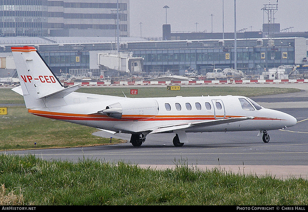 Aircraft Photo of VP-CED | Cessna 550 Citation Bravo | AirHistory.net #409539
