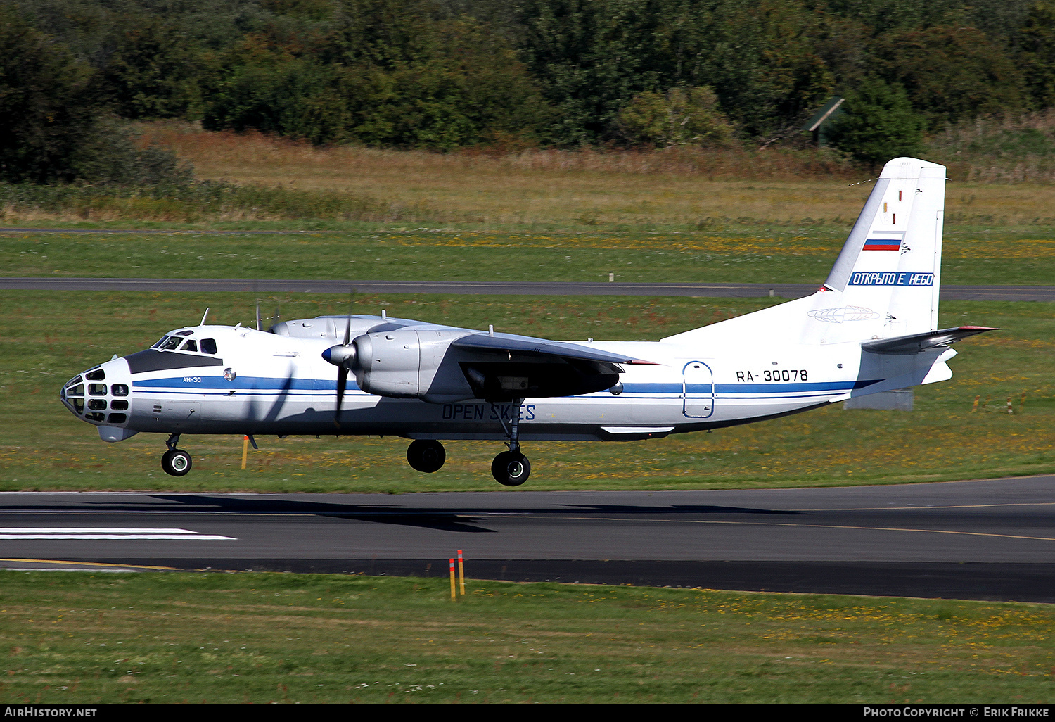Aircraft Photo of RA-30078 | Antonov An-30B | Russia - Air Force | AirHistory.net #409540