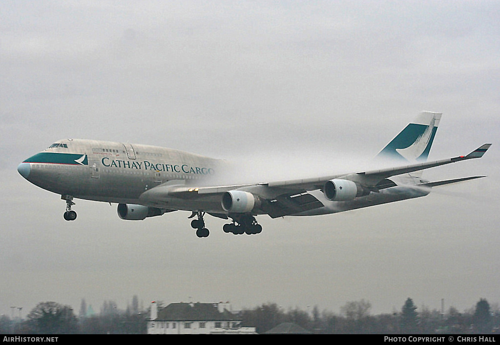 Aircraft Photo of B-HKJ | Boeing 747-412(BCF) | Cathay Pacific Airways Cargo | AirHistory.net #409560