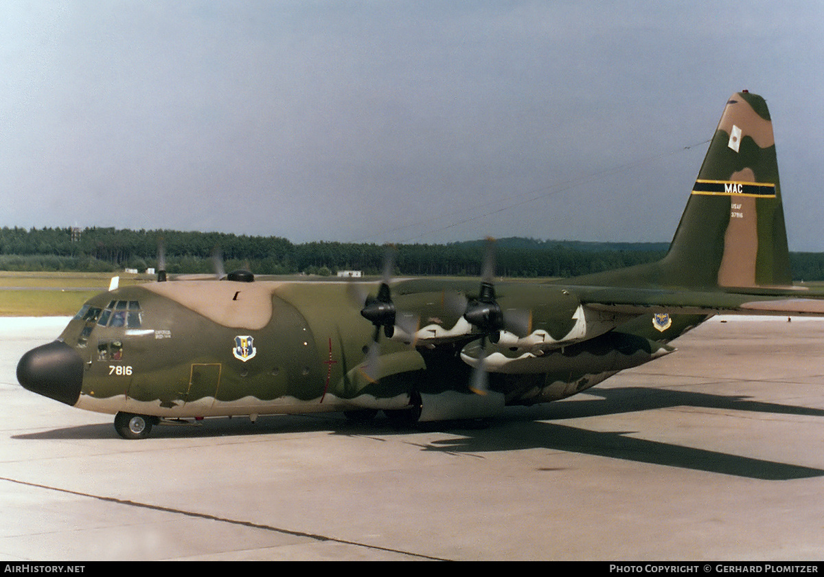 Aircraft Photo of 63-7816 / 37816 | Lockheed C-130E Hercules (L-382) | USA - Air Force | AirHistory.net #409568