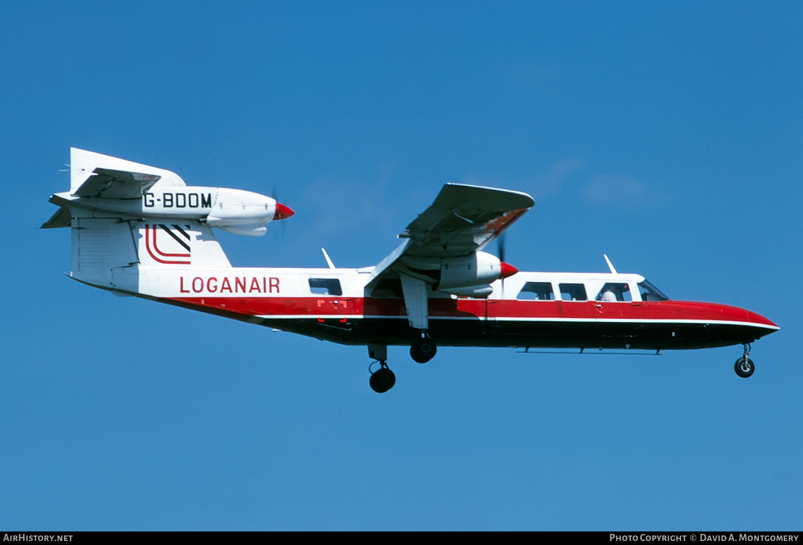 Aircraft Photo of G-BDOM | Britten-Norman BN-2A Mk.3-2 Trislander | Loganair | AirHistory.net #409572