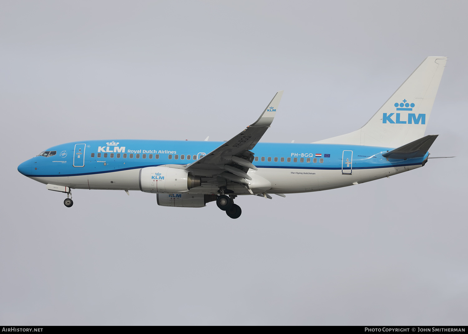 Aircraft Photo of PH-BGQ | Boeing 737-7K2 | KLM - Royal Dutch Airlines | AirHistory.net #409590