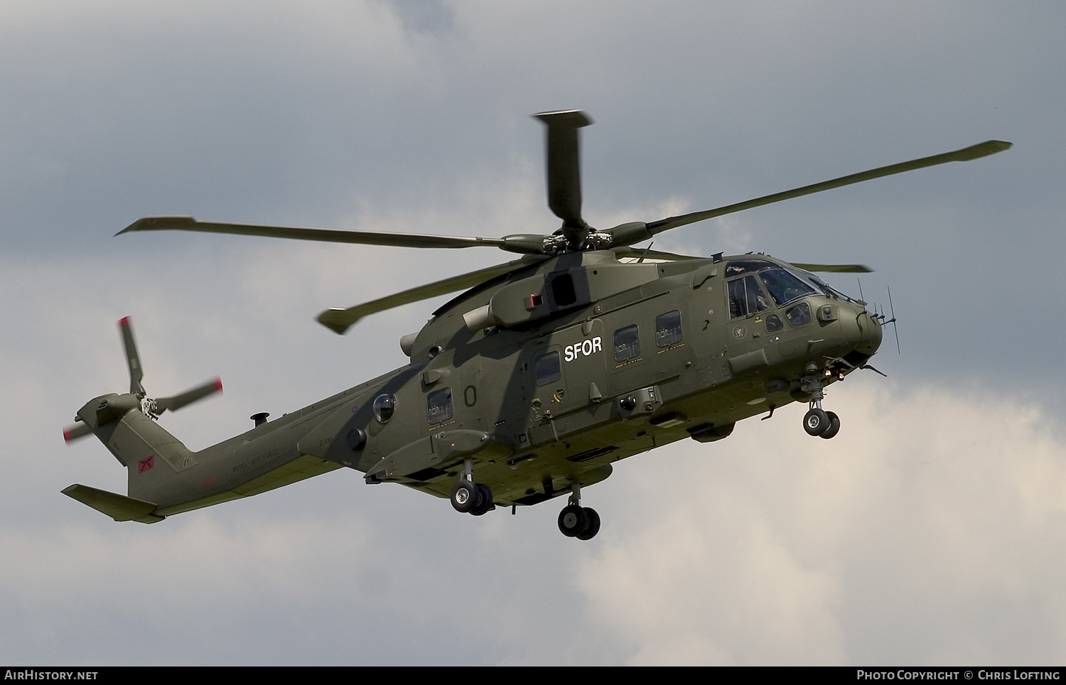 Aircraft Photo of ZJ130 | EHI EH101-411 Merlin HC3i | UK - Air Force | AirHistory.net #409629