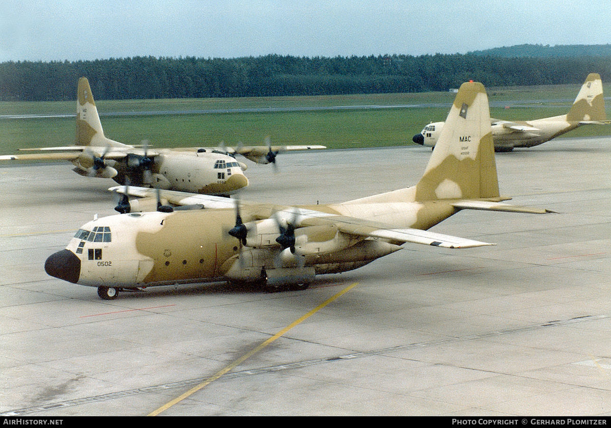 Aircraft Photo of 64-0502 / 40502 | Lockheed C-130E Hercules (L-382) | USA - Air Force | AirHistory.net #409643