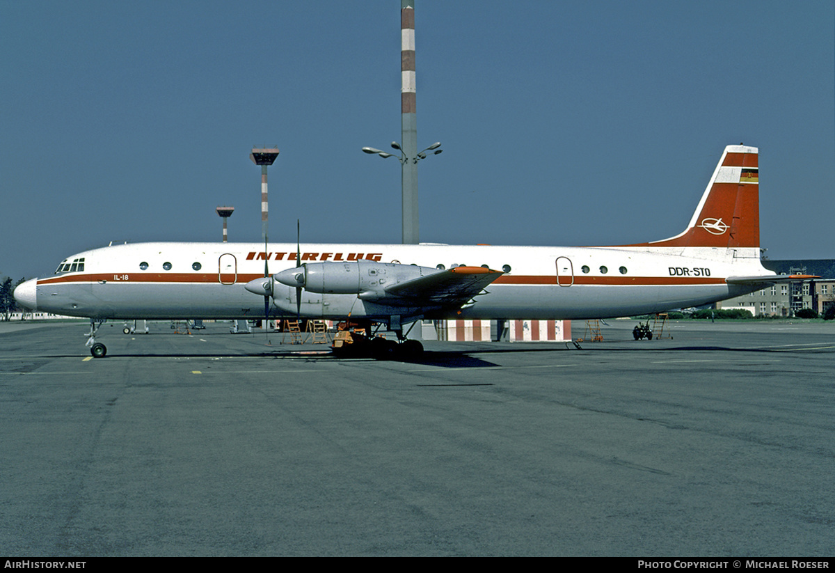 Aircraft Photo of DDR-STO | Ilyushin Il-18D | Interflug | AirHistory.net #409652