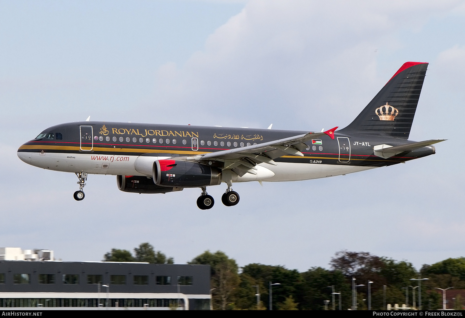 Aircraft Photo of JY-AYL | Airbus A319-132 | Royal Jordanian Airlines | AirHistory.net #409667