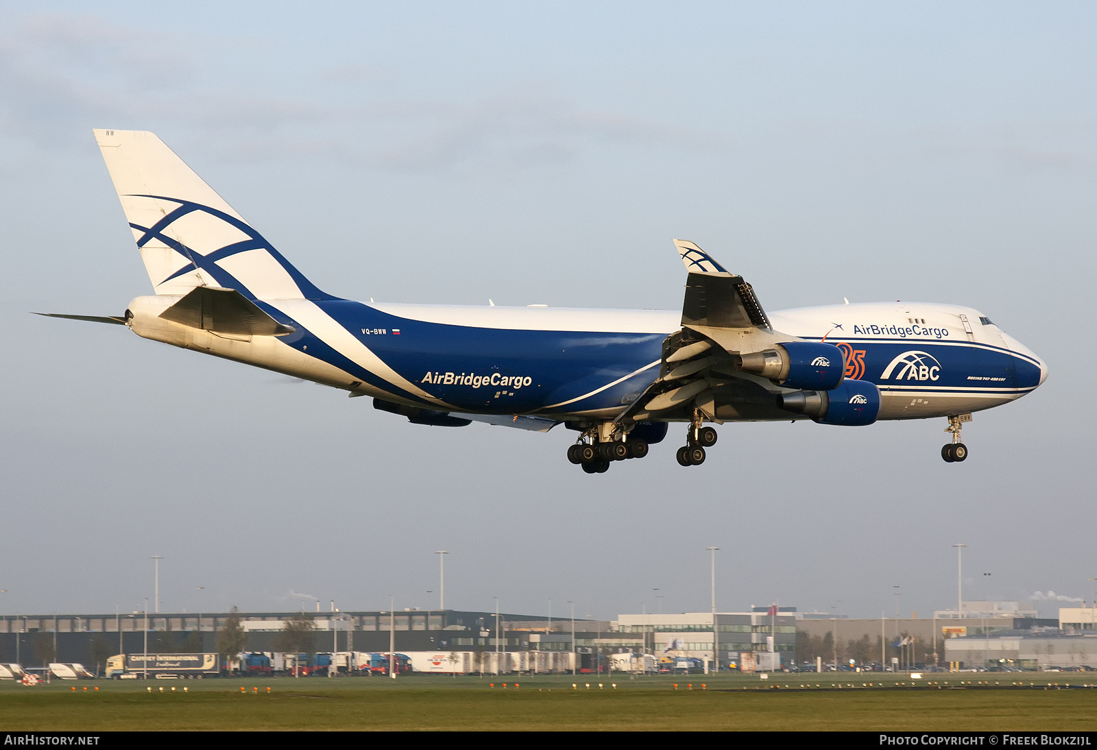 Aircraft Photo of VQ-BWW | Boeing 747-406F/ER/SCD | ABC - AirBridgeCargo Airlines | AirHistory.net #409672