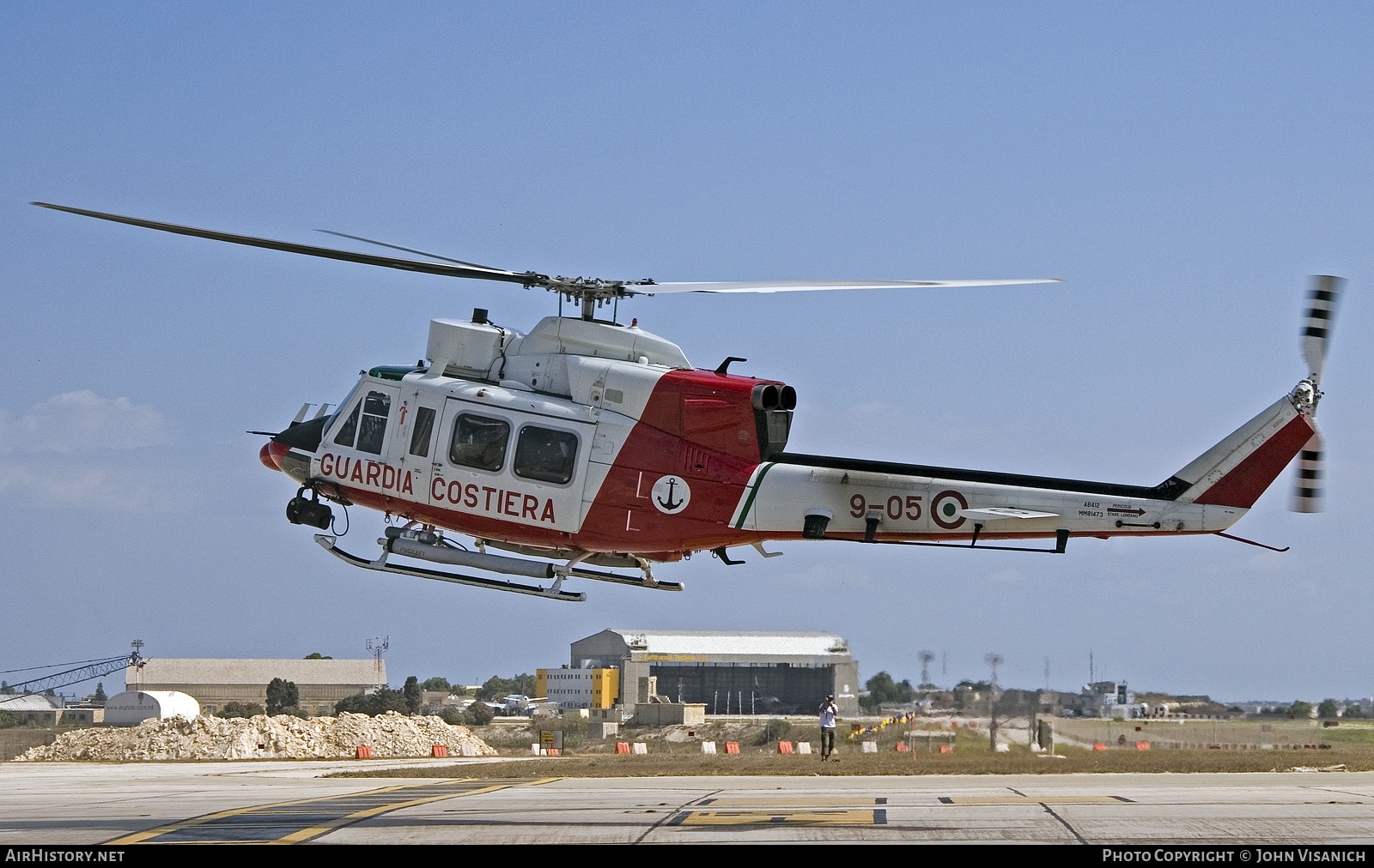 Aircraft Photo of MM81473 | Agusta AB-412HP Grifone | Italy - Guardia Costiera | AirHistory.net #409695