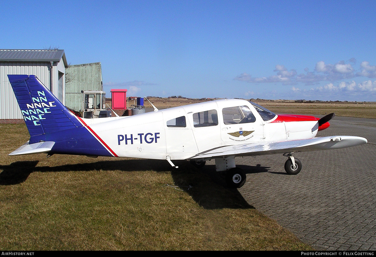 Aircraft Photo of PH-TGF | Piper PA-28-181 Archer II | NNAC - Noord-Nederlandse Aero Club | AirHistory.net #409699