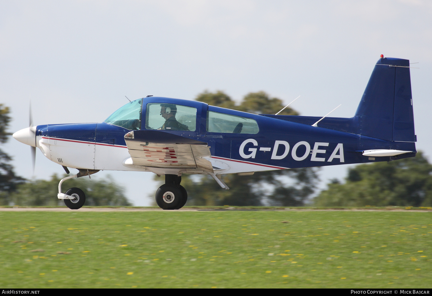 Aircraft Photo of G-DOEA | Grumman American AA-5A Cheetah | AirHistory.net #409740