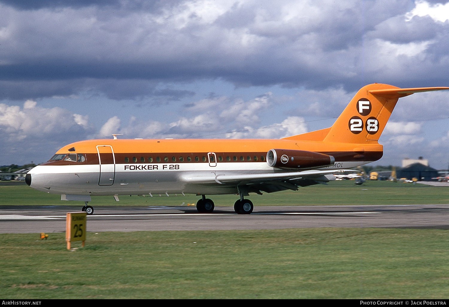 Aircraft Photo of PH-MOL | Fokker F28-1000 Fellowship | Fokker | AirHistory.net #409742