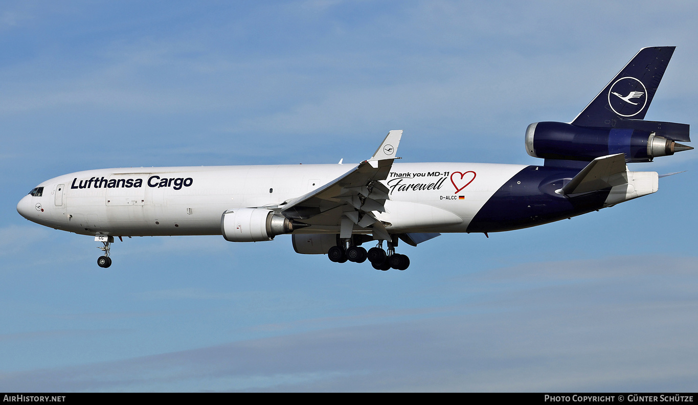 Aircraft Photo of D-ALCC | McDonnell Douglas MD-11F | Lufthansa Cargo | AirHistory.net #409743