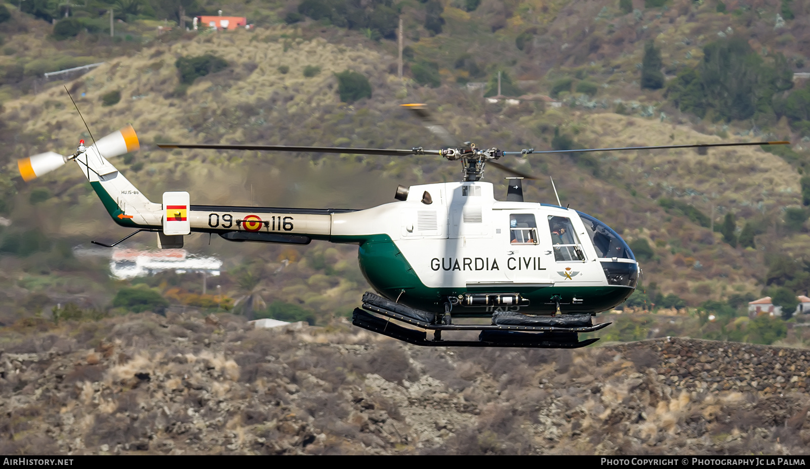 Aircraft Photo of HU.15-88 | MBB BO-105CB | Spain - Guardia Civil | AirHistory.net #409747