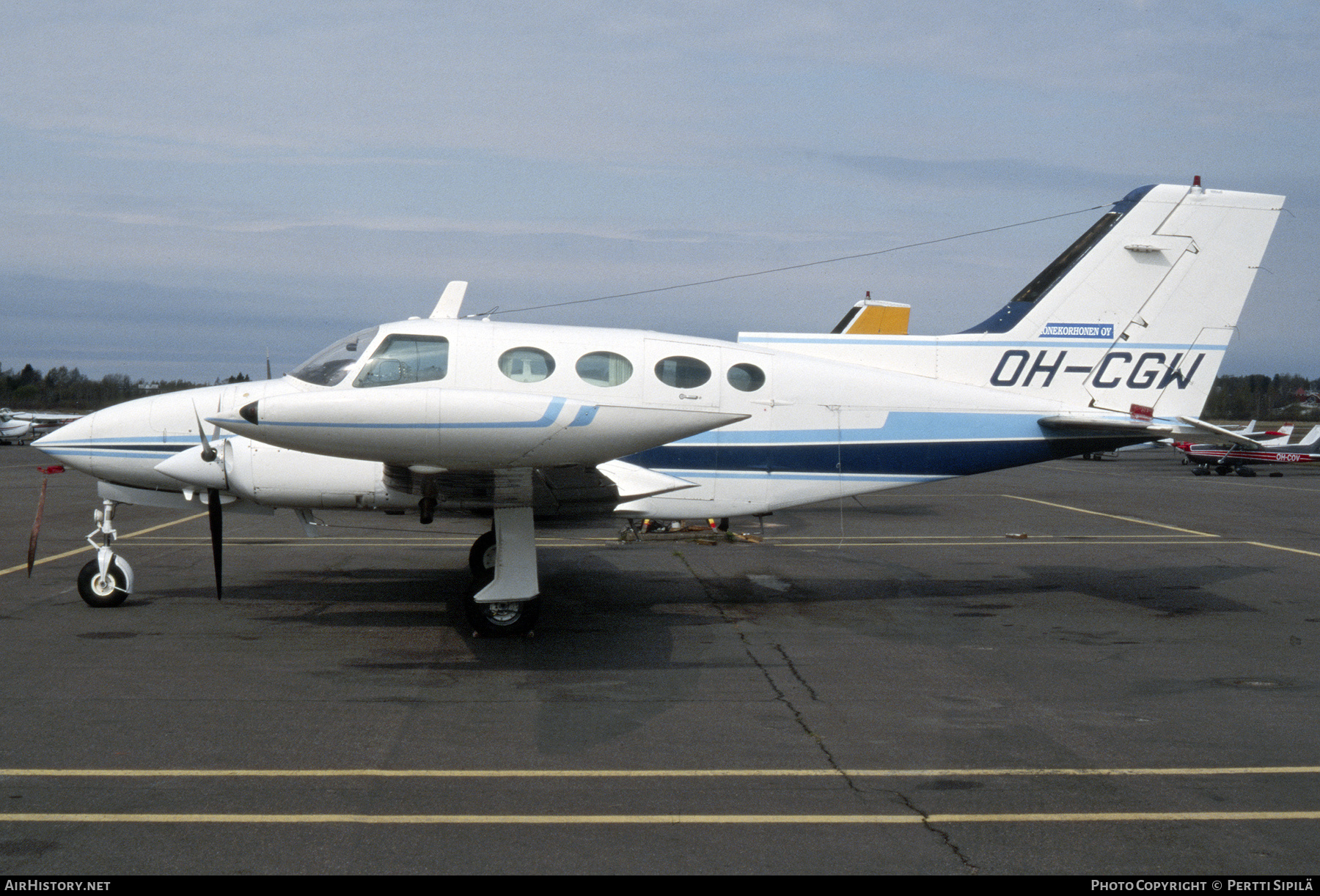 Aircraft Photo of OH-CGW | Cessna 401B | Konekorhonen Oy | AirHistory.net #409765