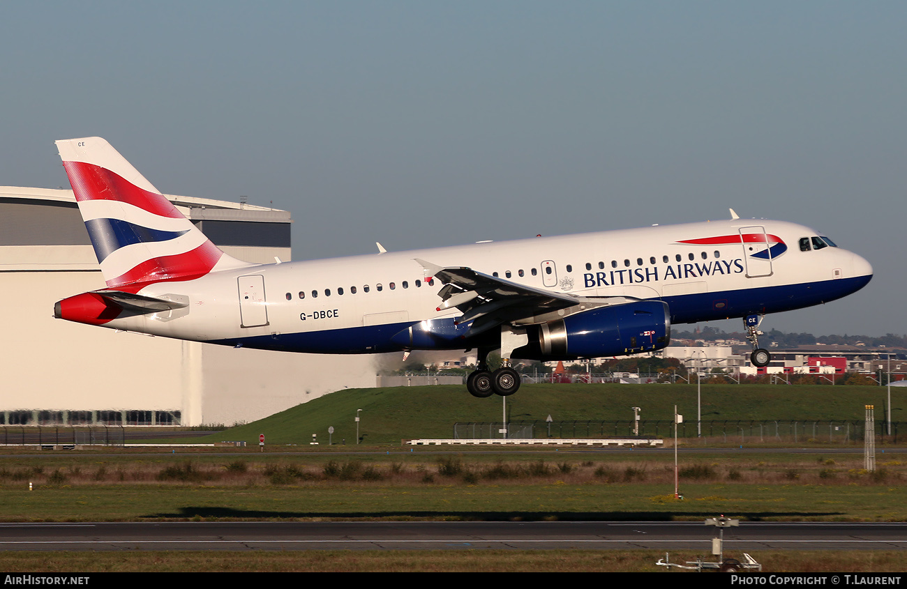 Aircraft Photo of G-DBCE | Airbus A319-131 | British Airways | AirHistory.net #409768