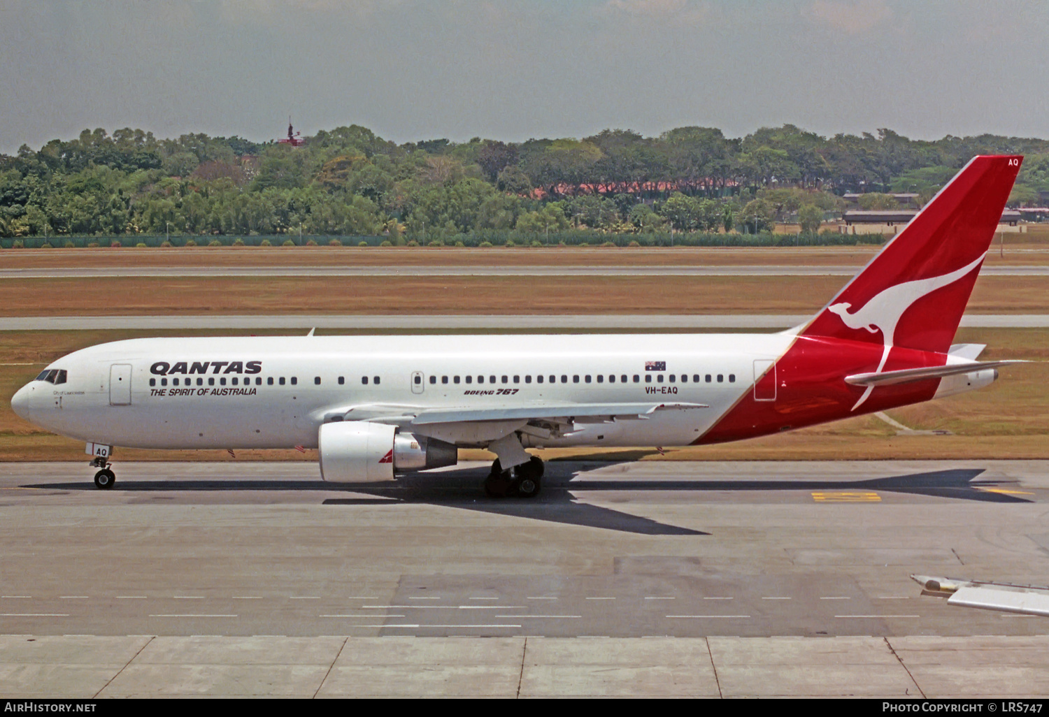 Aircraft Photo of VH-EAQ | Boeing 767-238/ER | Qantas | AirHistory.net #409788