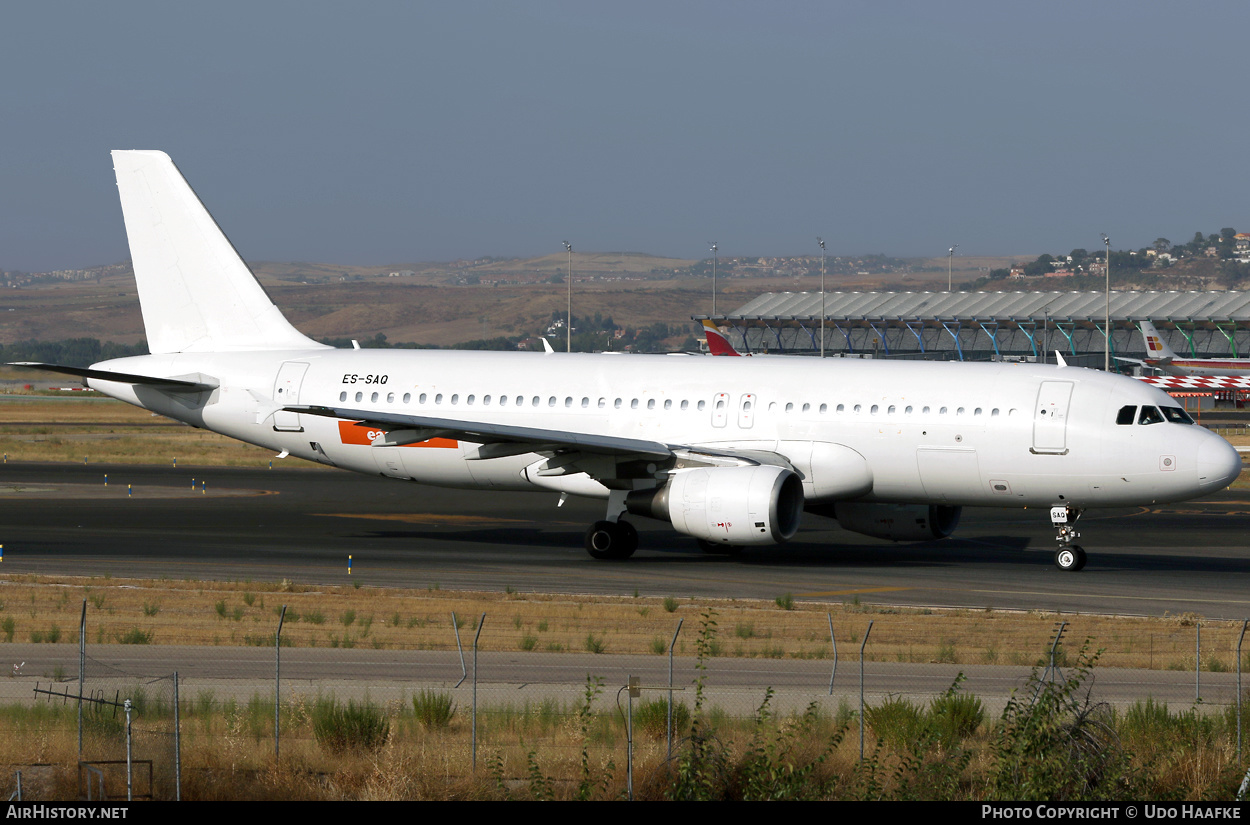 Aircraft Photo of ES-SAQ | Airbus A320-214 | EasyJet | AirHistory.net #409809