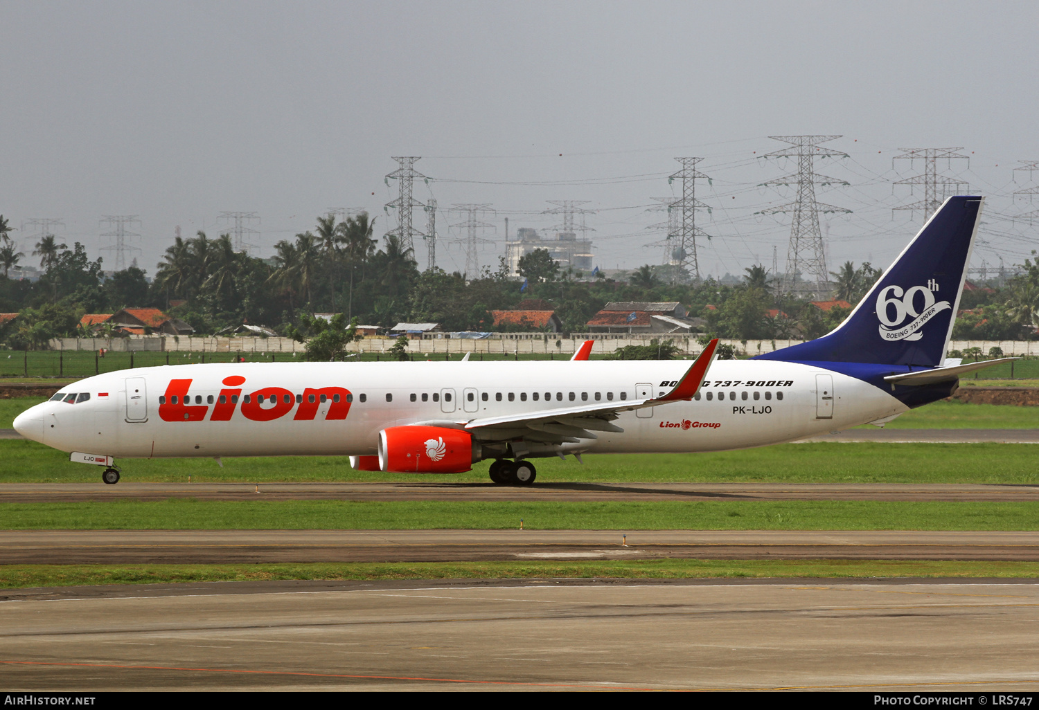 Aircraft Photo of PK-LJO | Boeing 737-9GP/ER | Lion Air | AirHistory.net #409826