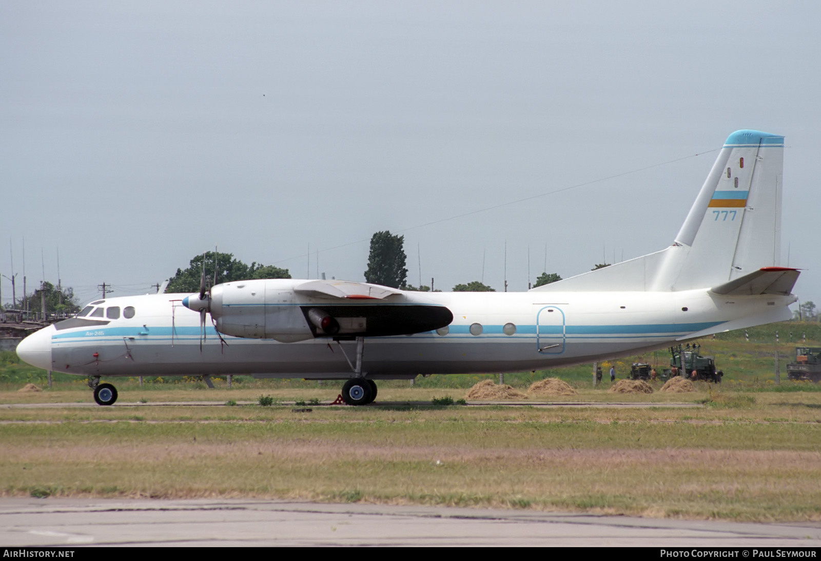 Aircraft Photo of 777 blue | Antonov An-24B | Ukraine - Air Force | AirHistory.net #409840