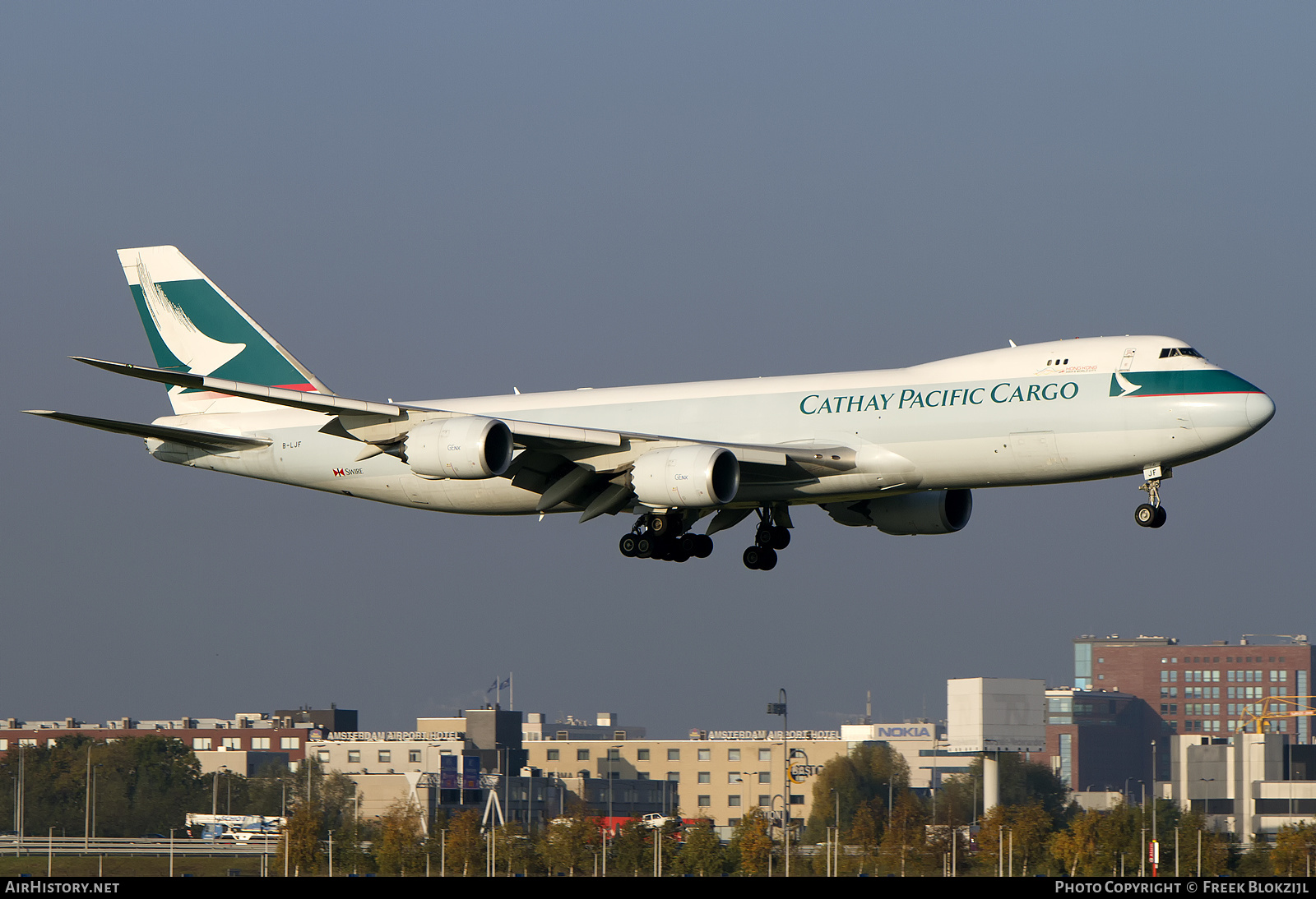 Aircraft Photo of B-LJF | Boeing 747-867F/SCD | Cathay Pacific Airways Cargo | AirHistory.net #409869