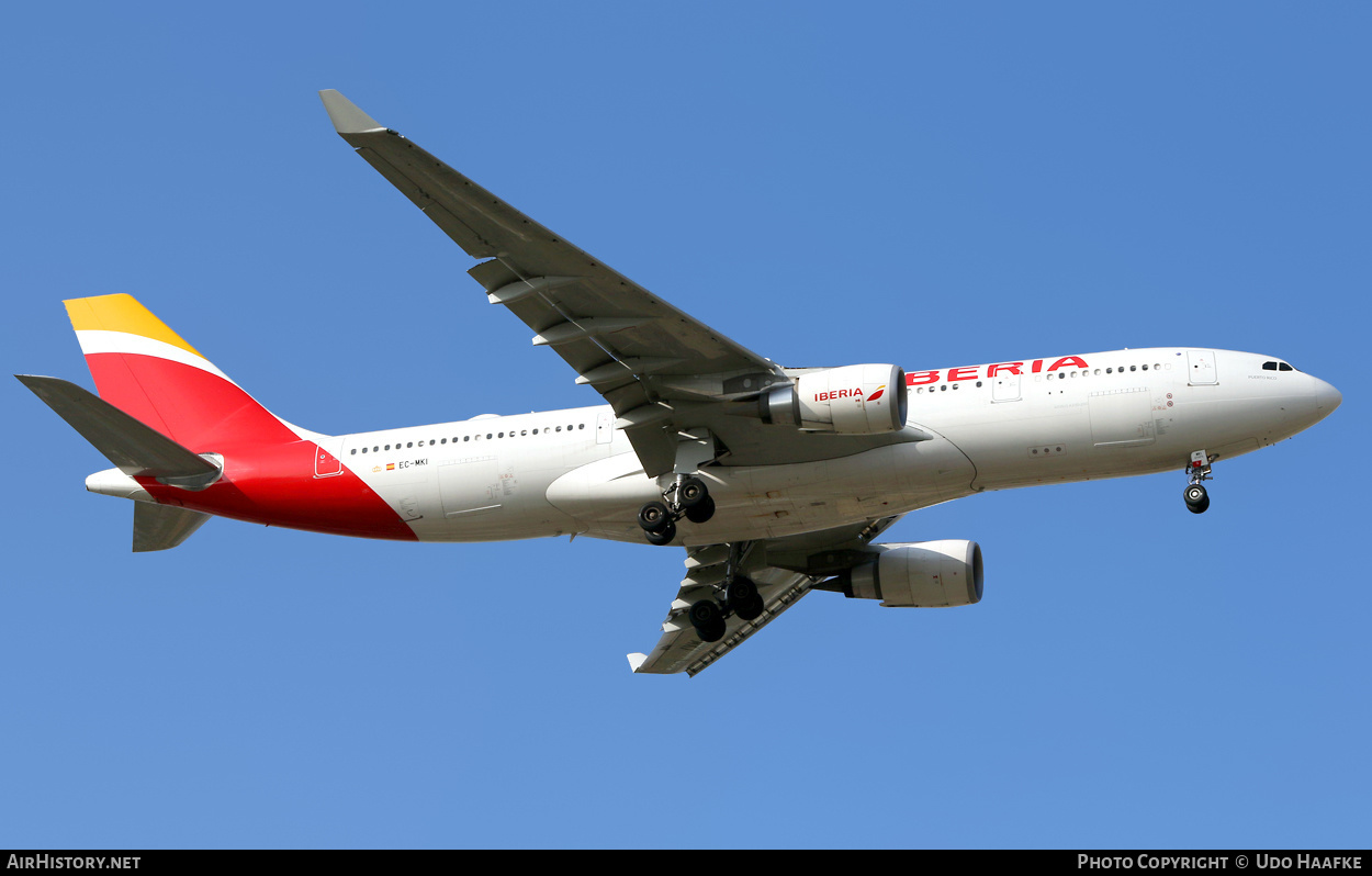 Aircraft Photo of EC-MKI | Airbus A330-202 | Iberia | AirHistory.net #409876