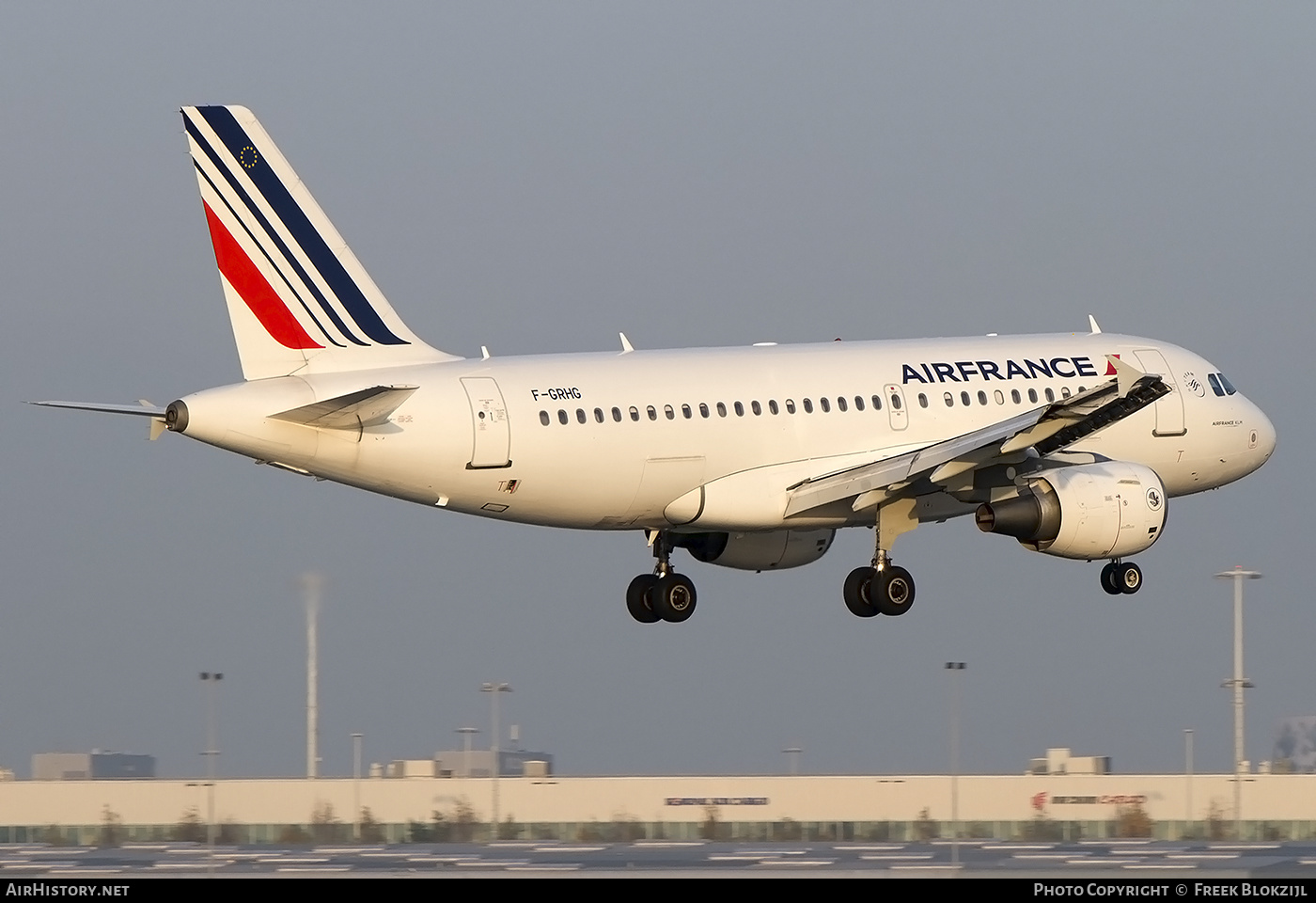 Aircraft Photo of F-GRHG | Airbus A319-111 | Air France | AirHistory.net #409886