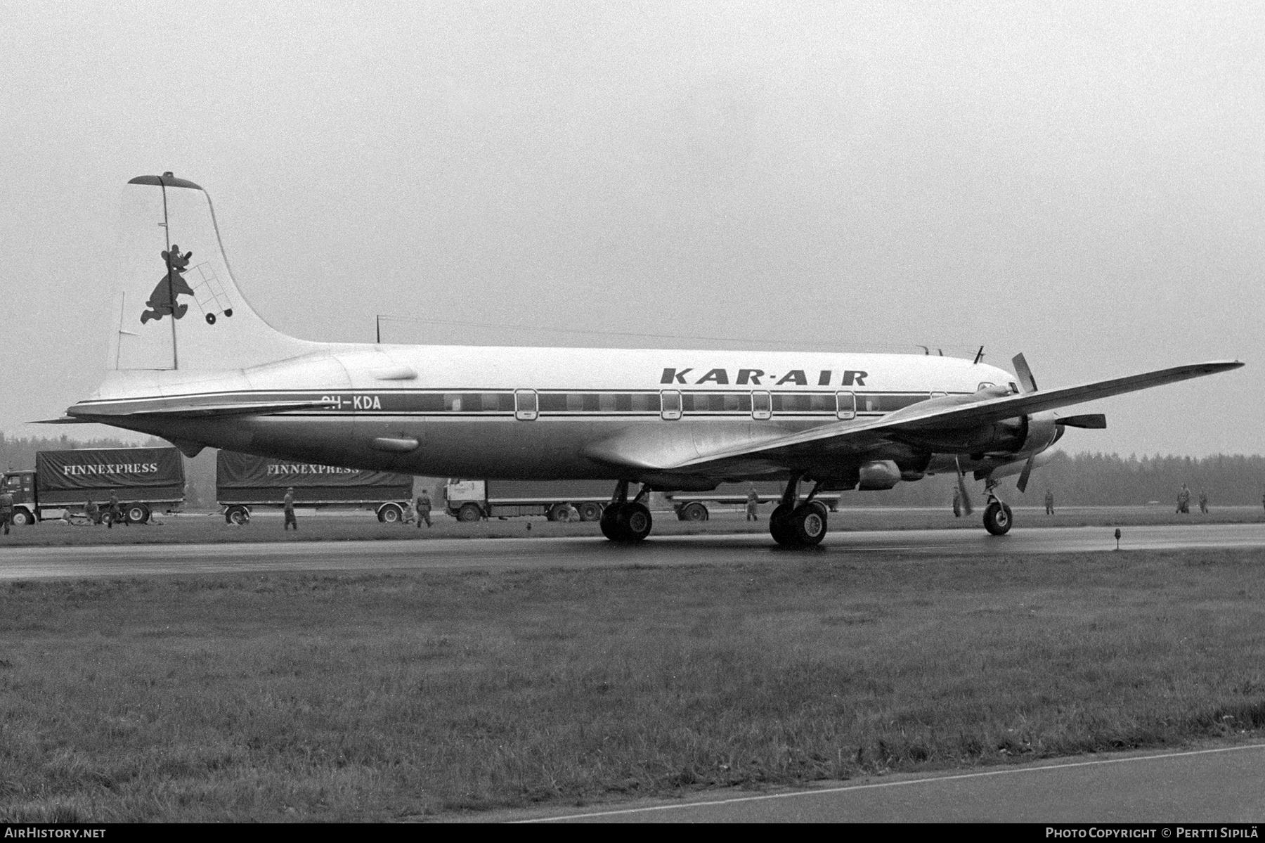 Aircraft Photo of OH-KDA | Douglas DC-6B(ST) | Kar-Air | AirHistory.net #409898