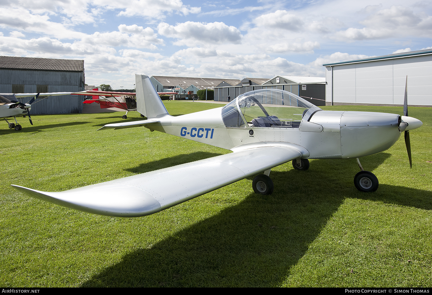 Aircraft Photo of G-CCTI | Cosmik EV-97 TeamEurostar UK | AirHistory.net #409902