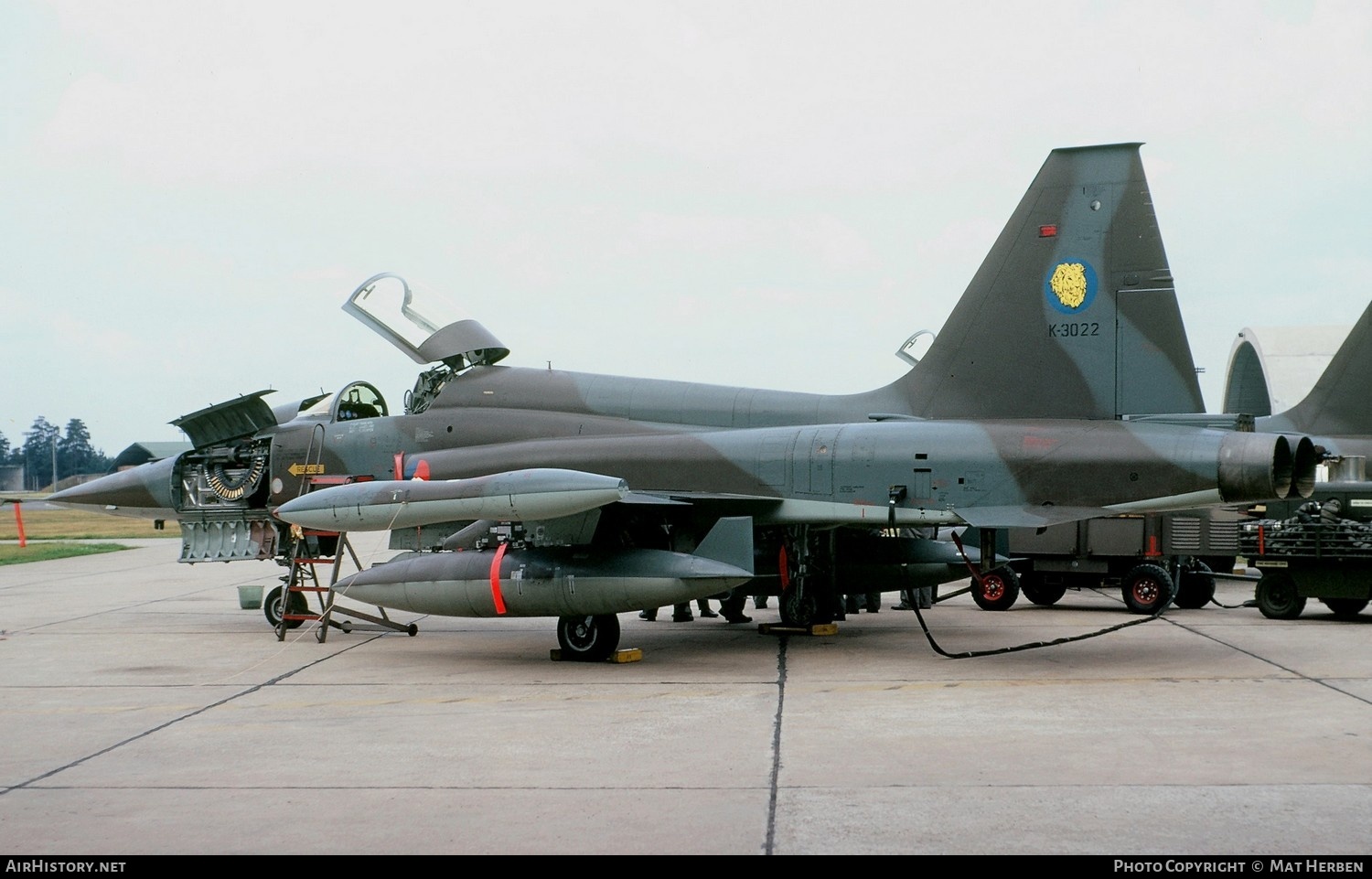 Aircraft Photo of K-3022 | Canadair NF-5A | Netherlands - Air Force | AirHistory.net #409926