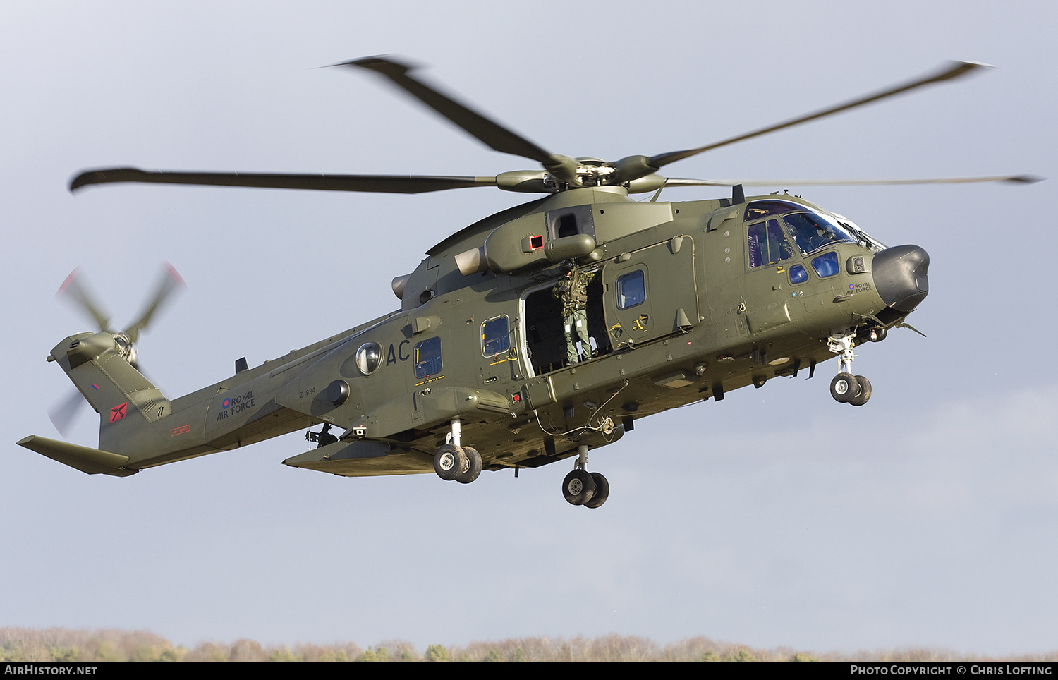 Aircraft Photo of ZJ994 | AgustaWestland EH101-512 Merlin HC3A | UK - Air Force | AirHistory.net #409936
