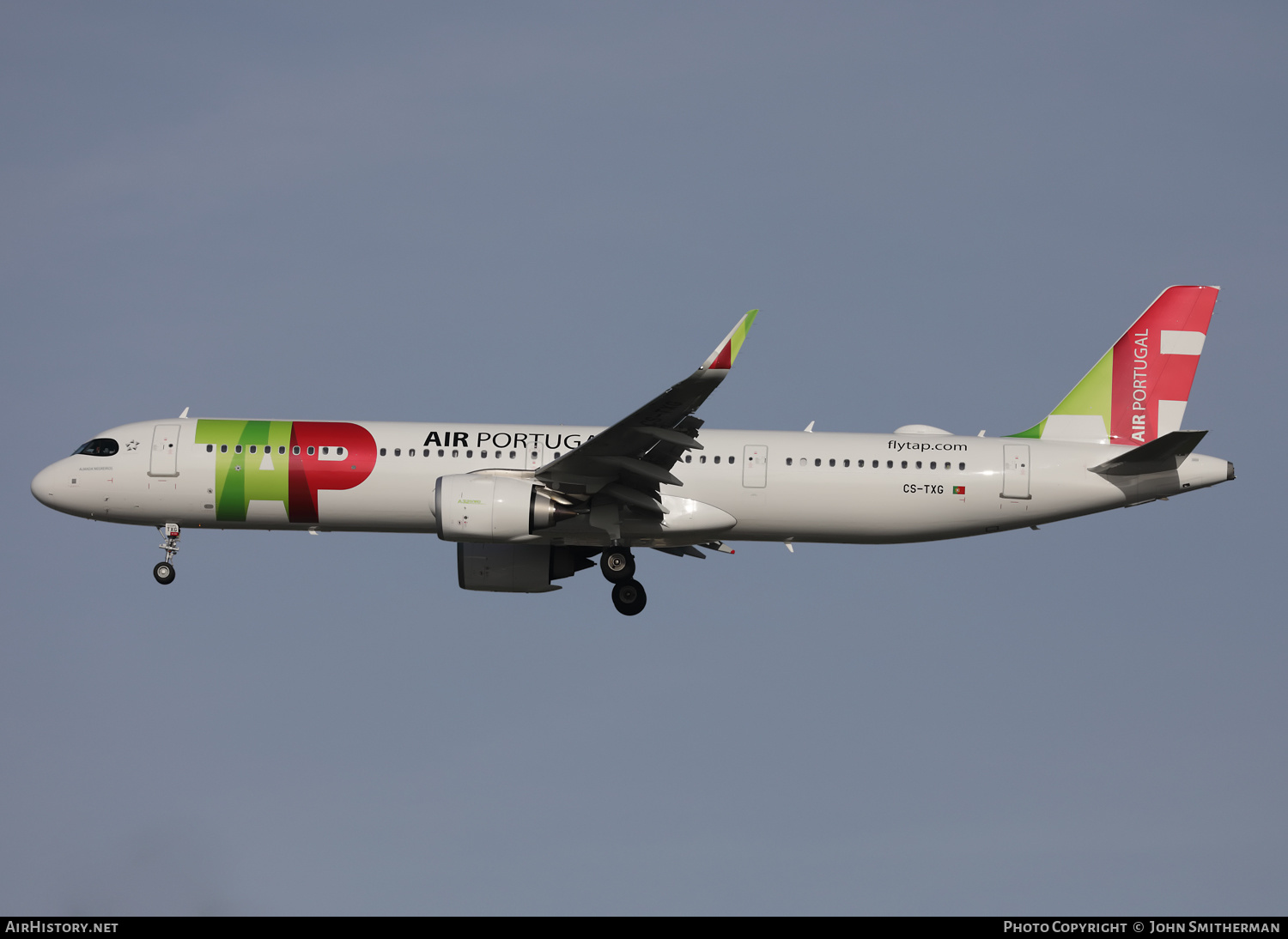 Aircraft Photo of CS-TXG | Airbus A321-251NXLR | TAP Air Portugal | AirHistory.net #409944