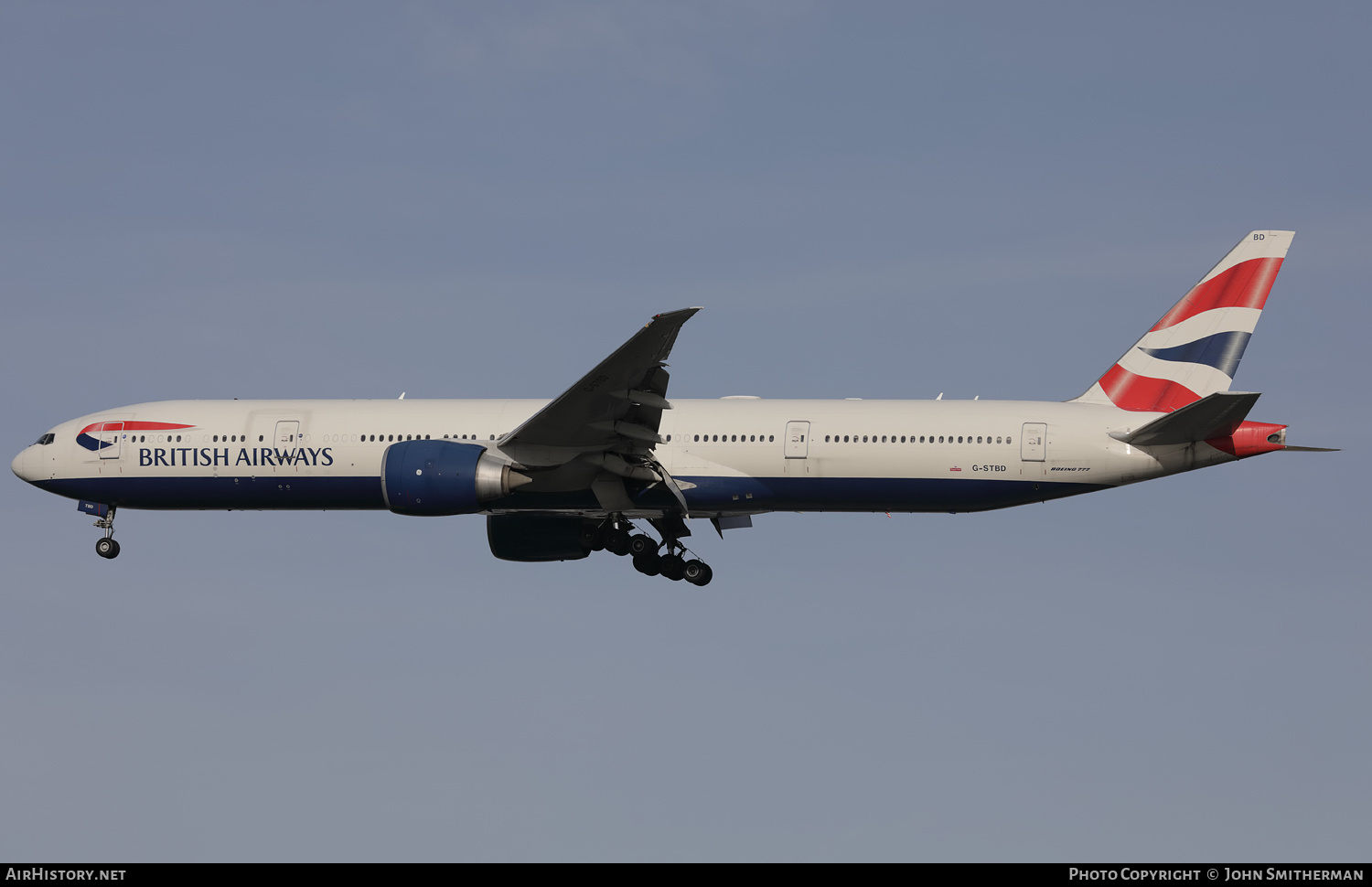 Aircraft Photo of G-STBD | Boeing 777-36N/ER | British Airways | AirHistory.net #409948