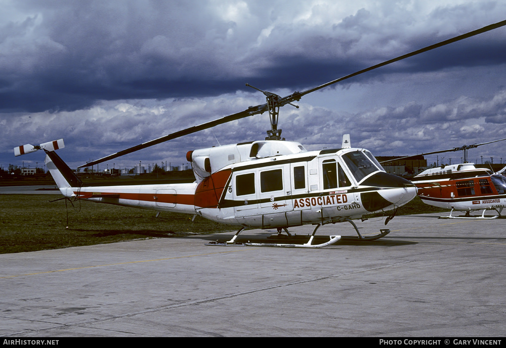 Aircraft Photo of C-GAHD | Bell 212 Twin Two-Twelve | Associated Helicopters | AirHistory.net #409987