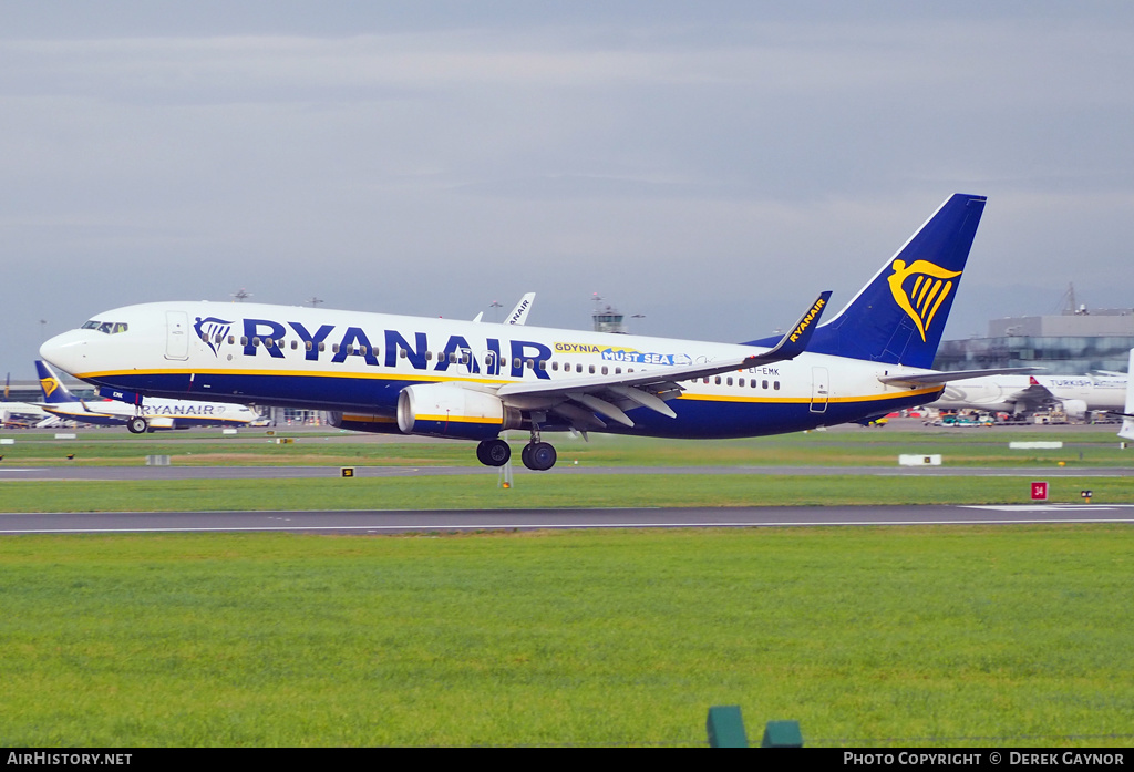 Aircraft Photo of EI-EMK | Boeing 737-8AS | Ryanair | AirHistory.net #410015