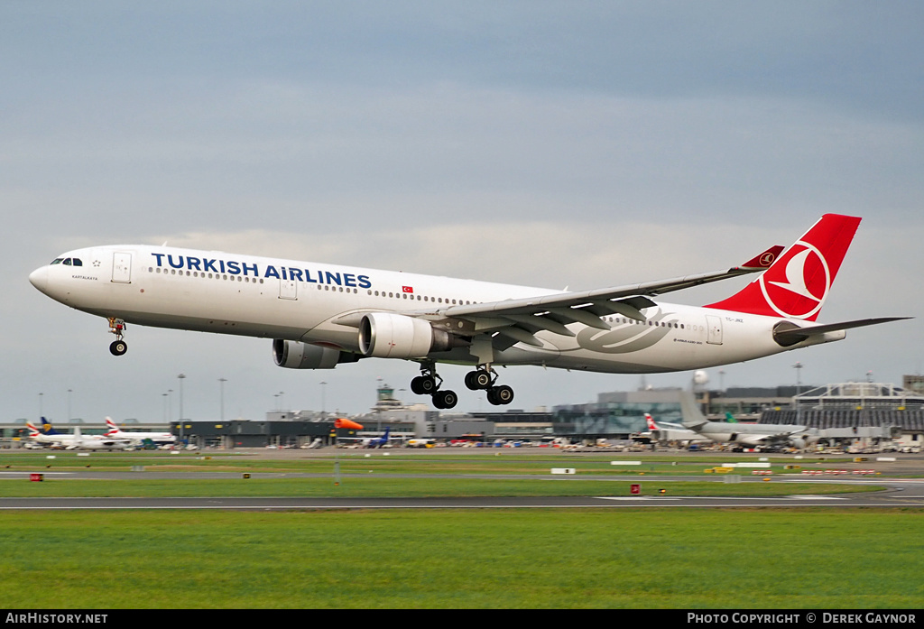 Aircraft Photo of TC-JNZ | Airbus A330-303 | Turkish Airlines | AirHistory.net #410022