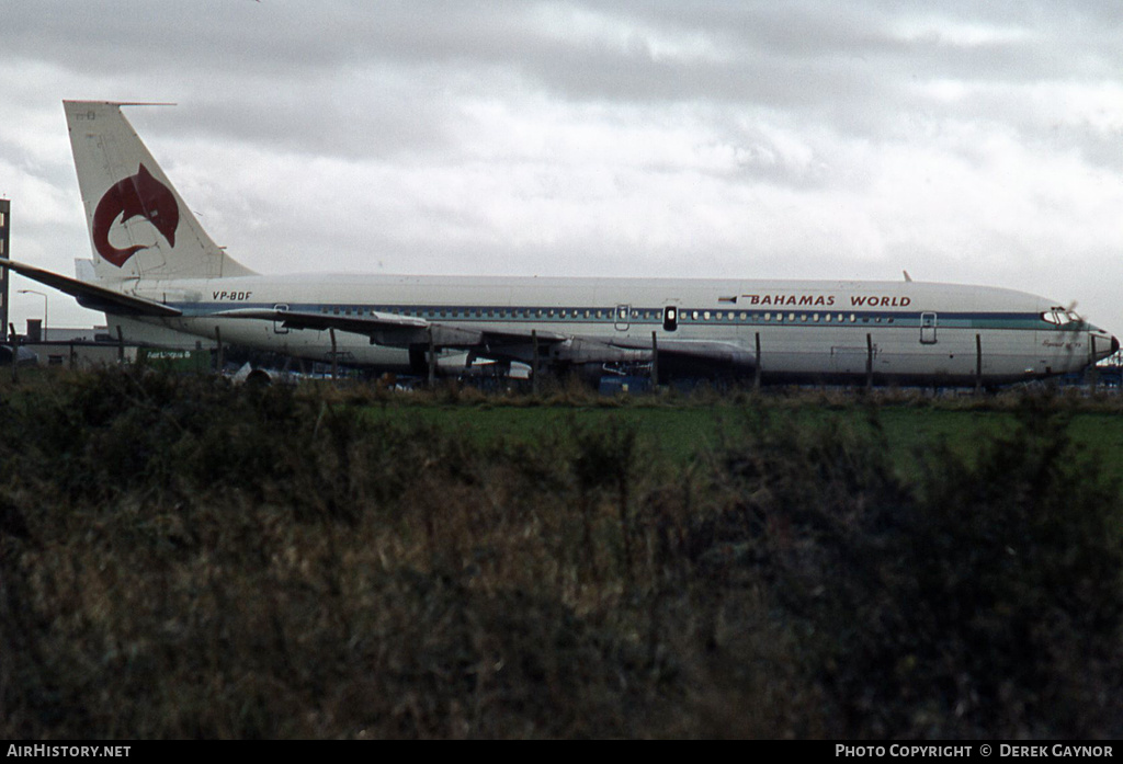 Aircraft Photo of VP-BDF | Boeing 707-321 | Bahamas World Airways | AirHistory.net #410030
