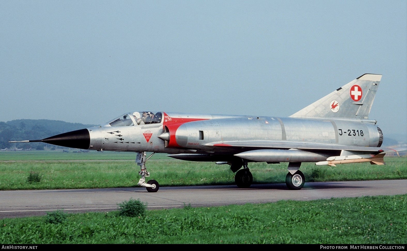 Aircraft Photo of J-2318 | Dassault Mirage IIIS | Switzerland - Air Force | AirHistory.net #410040