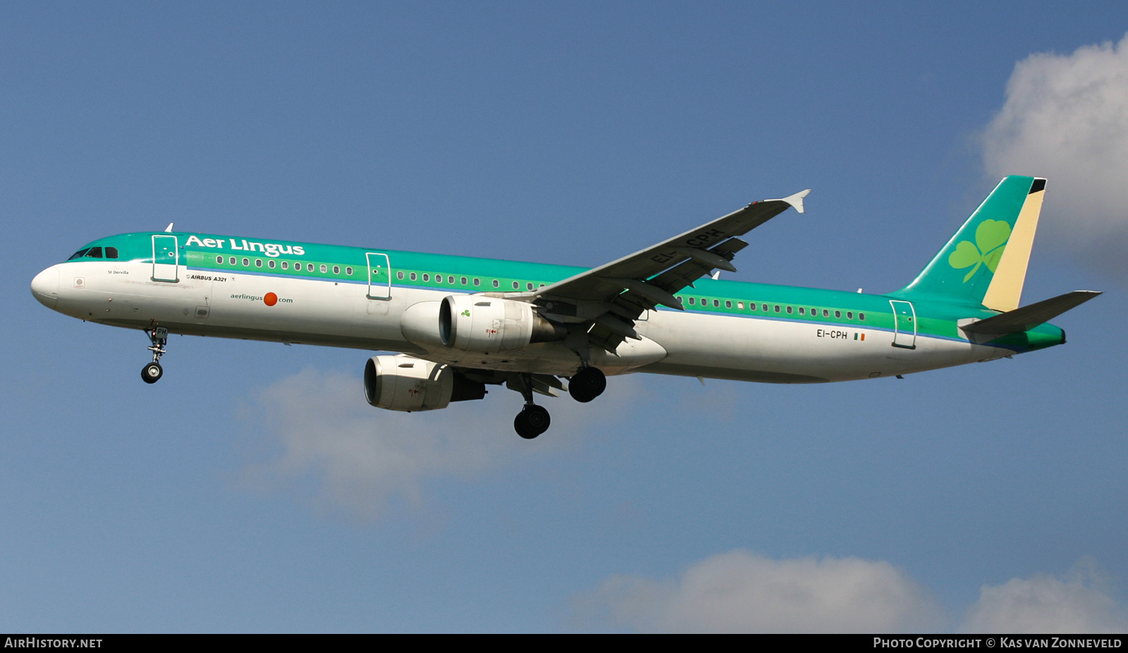 Aircraft Photo of EI-CPH | Airbus A321-211 | Aer Lingus | AirHistory.net #410098