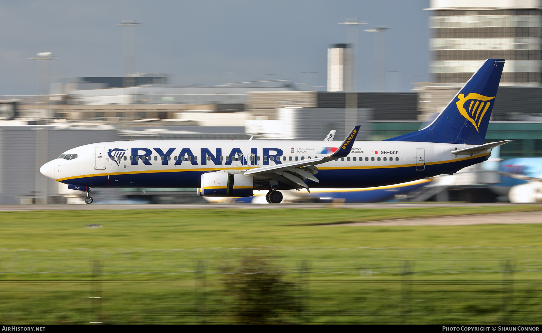 Aircraft Photo of 9H-QCP | Boeing 737-8AS | Ryanair | AirHistory.net #410102