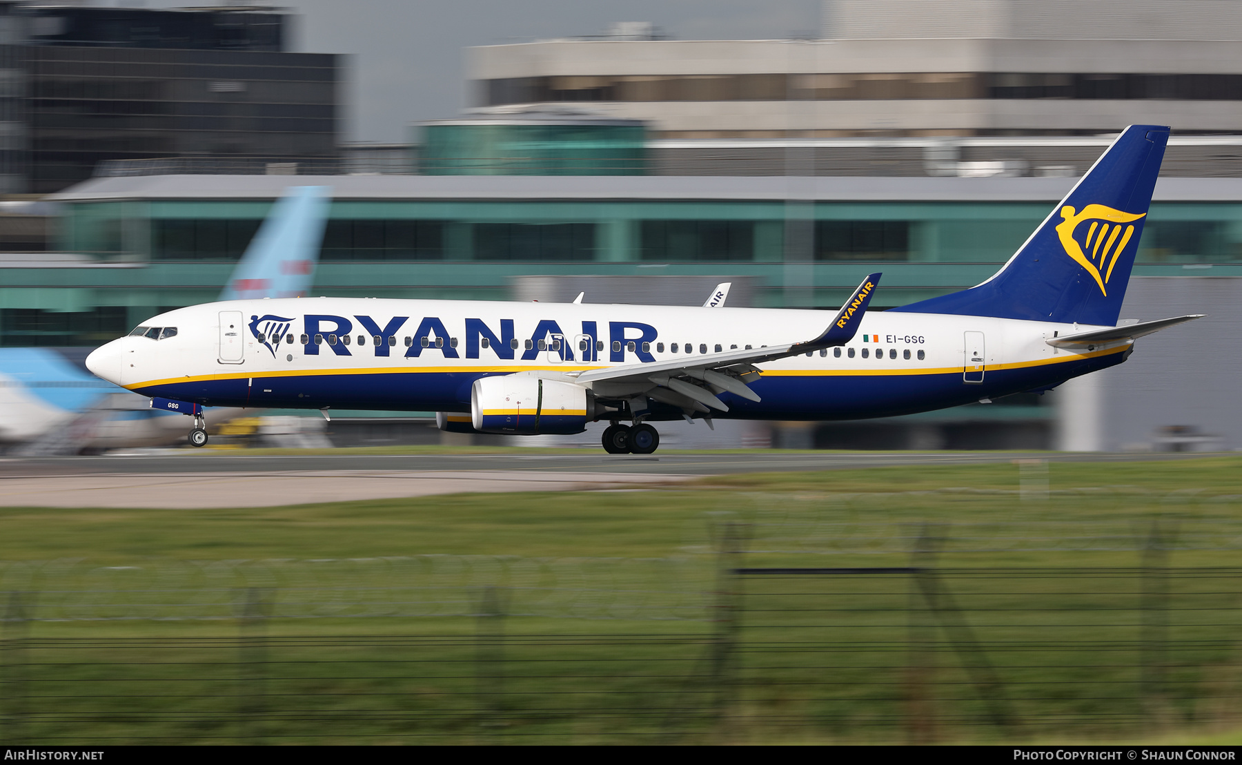 Aircraft Photo of EI-GSG | Boeing 737-800 | Ryanair | AirHistory.net #410108