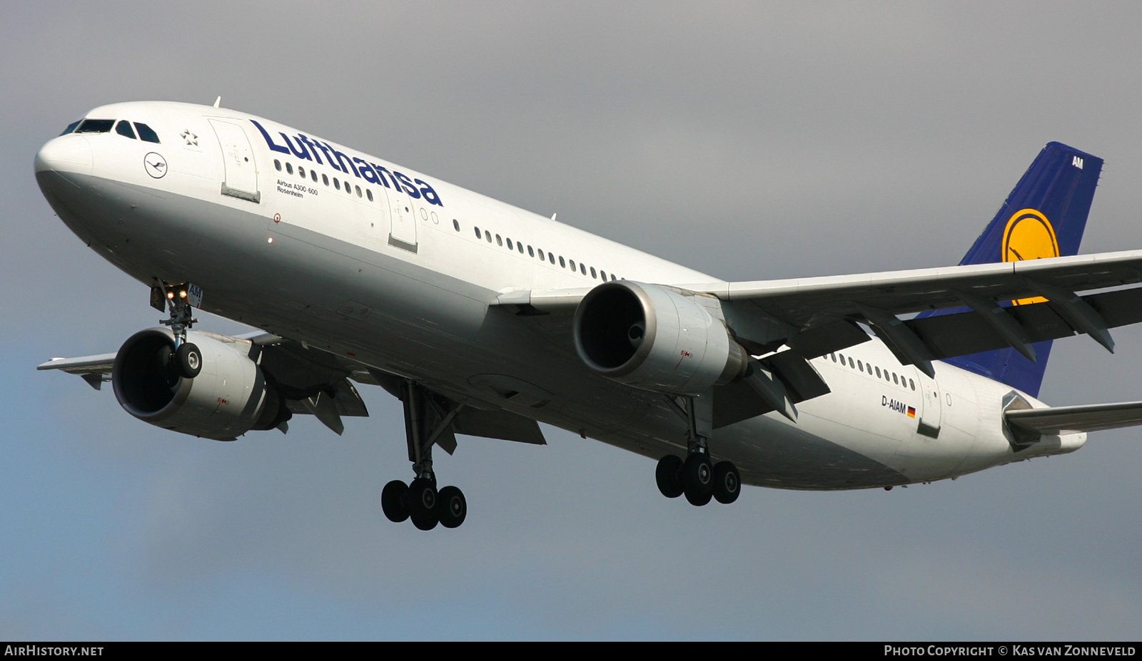 Aircraft Photo of D-AIAM | Airbus A300B4-603 | Lufthansa | AirHistory.net #410109