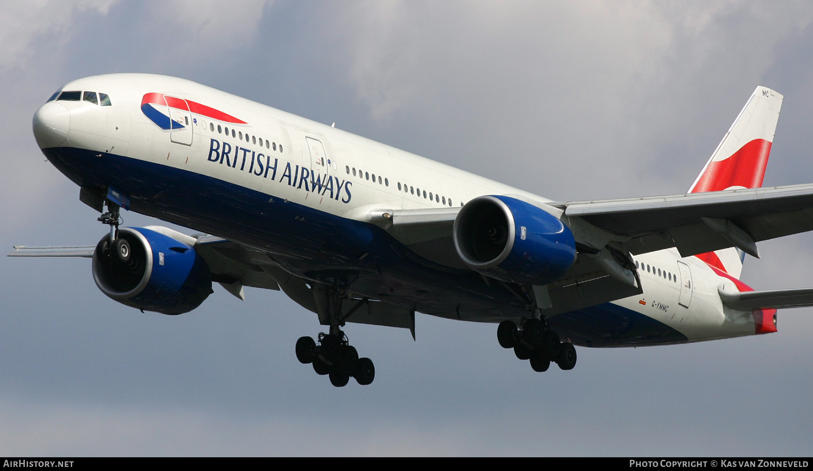 Aircraft Photo of G-YMMC | Boeing 777-236/ER | British Airways | AirHistory.net #410116