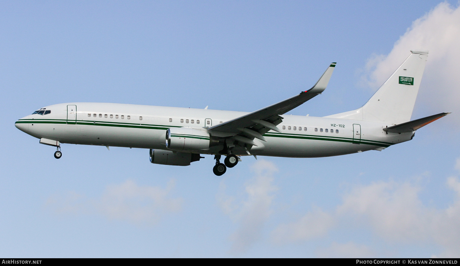 Aircraft Photo of HZ-102 | Boeing 737-8DP BBJ2 | Saudi Arabia - Air Force | AirHistory.net #410117