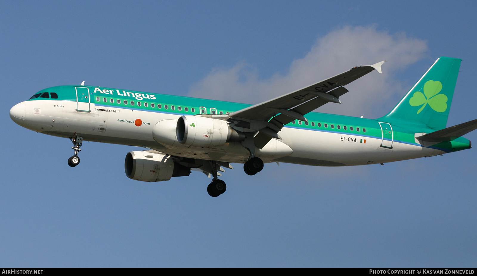Aircraft Photo of EI-CVA | Airbus A320-214 | Aer Lingus | AirHistory.net #410123