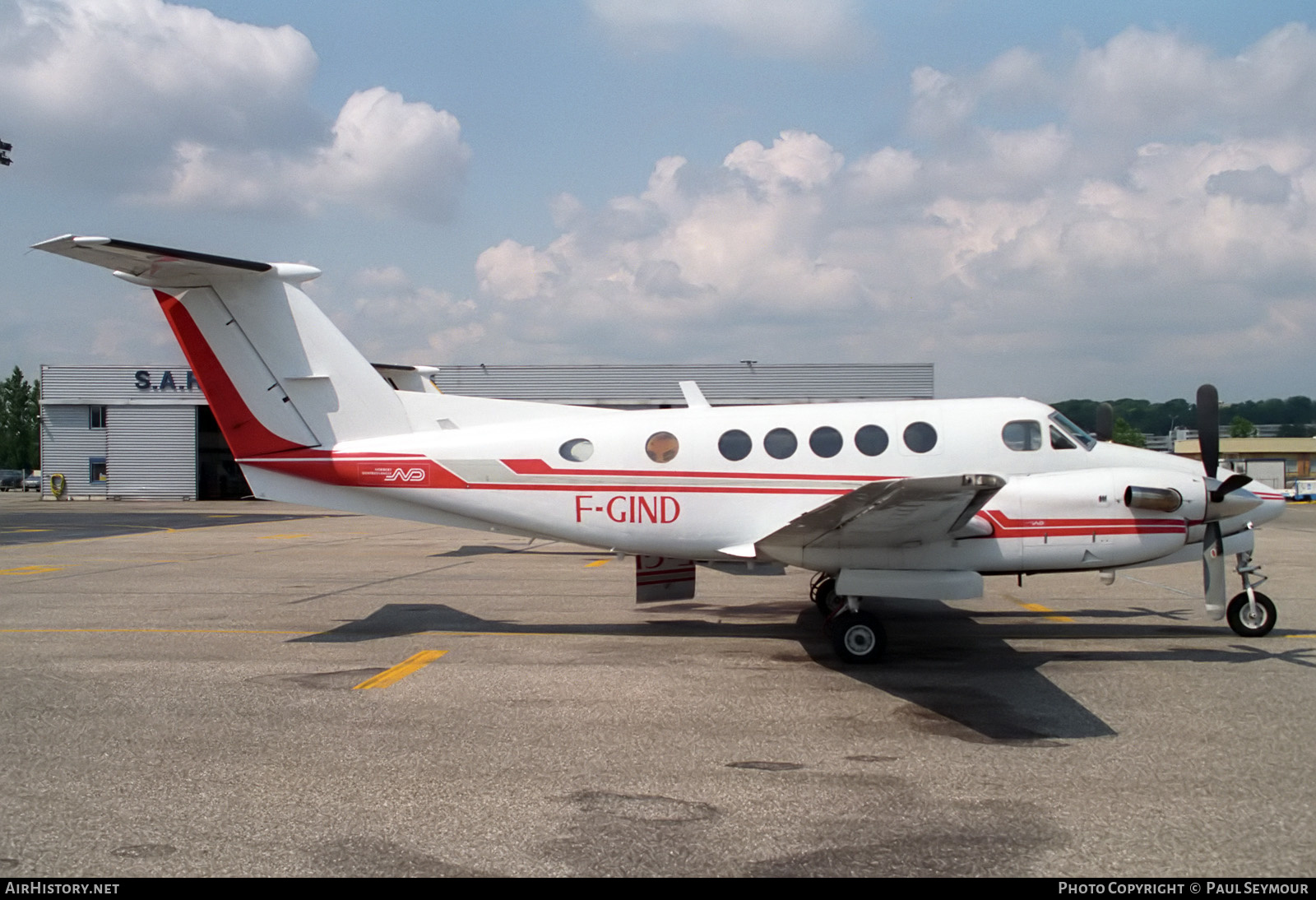 Aircraft Photo of F-GIND | Beech 200 Super King Air | Norbert Dentressangle | AirHistory.net #410136