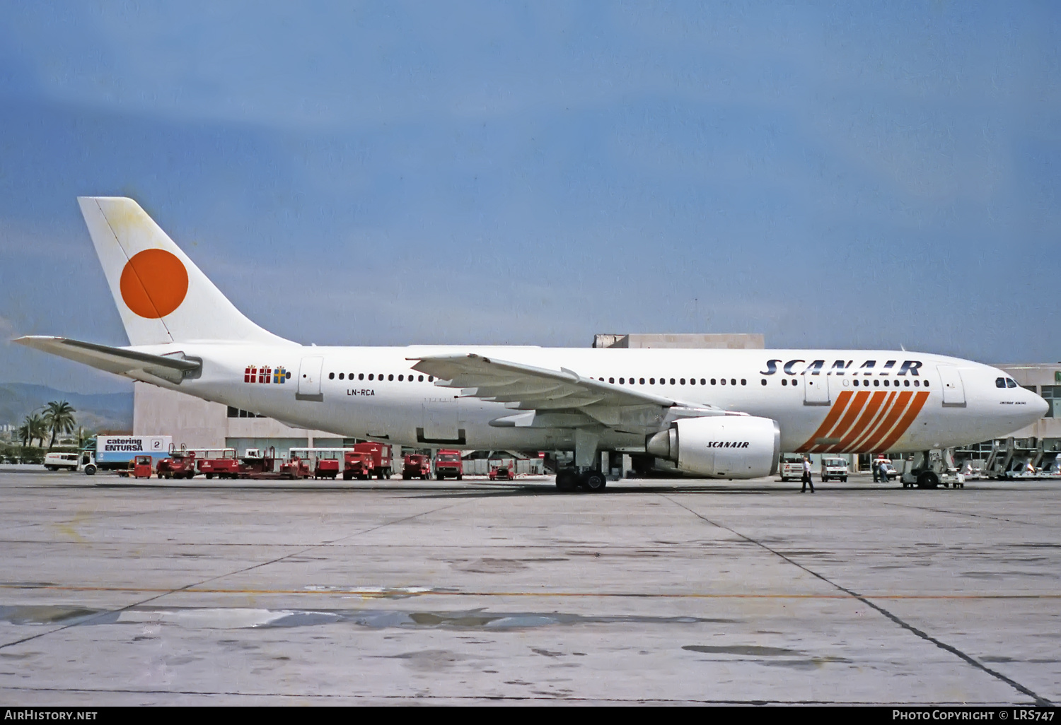 Aircraft Photo of LN-RCA | Airbus A300B4-120 | Scanair | AirHistory.net #410142