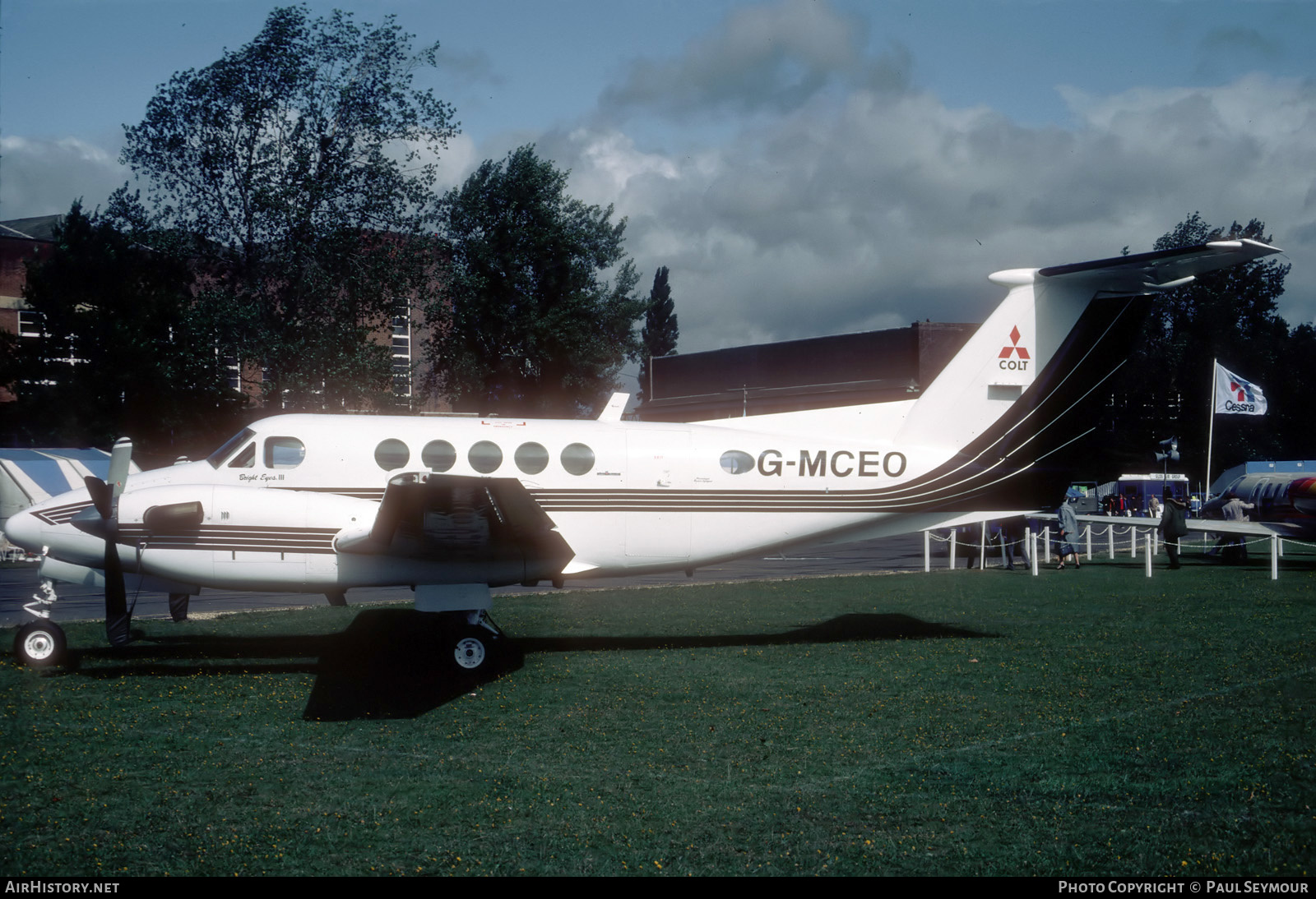Aircraft Photo of G-MCEO | Beech 200 Super King Air | Colt Car Company | AirHistory.net #410144